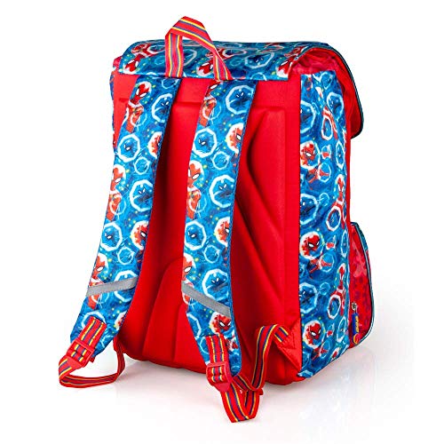 INACIO Spiderman Marvel Mochila Extensible Bolsa de Ocio Escolar CM.41x31x20-40412