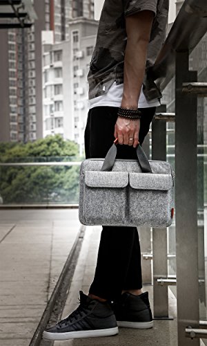 Inateck Funda en Fieltro para Portátiles para 13-13,3" MacBook Air/MacBook Pro 2012-2015, 13'' MacBook Pro 2016-2019, Nuevo MacBook Air 2018, Surface Pro 1/2/3/4/5/6/7/X, 13.5" Surface Laptop 1/2/3