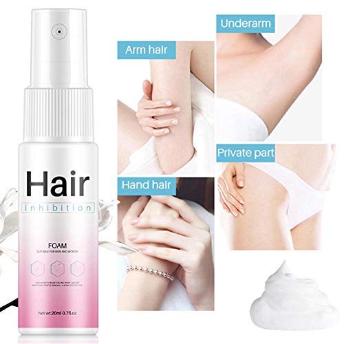 Inhibidor en espray sin dolor, depilación de cabello para mujeres y hombres, no irritante, B.