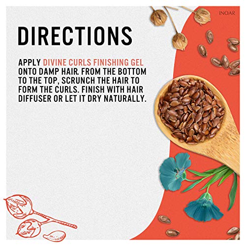 Inoar Gel Divine Curls Cabellos Rizados - 240 gramos