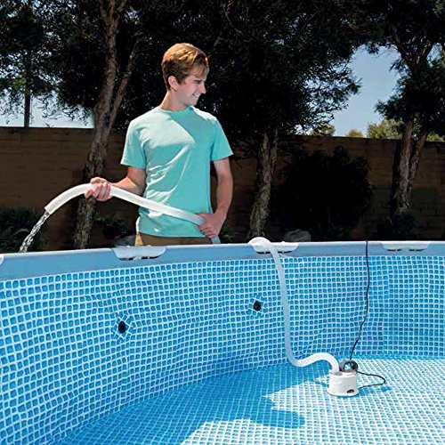 Intex 28606 - Bomba drenaje para piscina con manguera de 5 metros