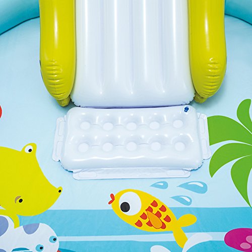 Intex 57164NP - Centro de juegos acuático con tobogán, dos piscinas 180 y 132 litros