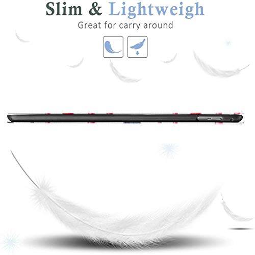 iPad 9.7 iPad Case Pincel de Maquillaje Pintado a Mano Beauty Fit 2018/2017 iPad 5ta / 6ta generación Funda Protectora para iPad 9.7 También se Ajusta al iPad Air 2 / iPad Air Auto Wake/SL