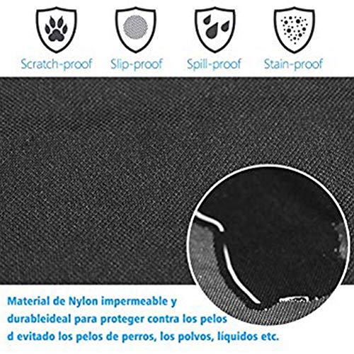 Iswell Impermeable Auto Mat Perros Cubierta Universal Tronco del Coche Cubierta del Perro de la protección Evitar la Humedad Cabello de Tierra Durable Pet Cargo Car Boot Liner Funda para Perros