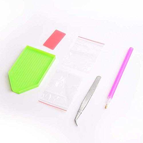 JAFIEG 5D DIY Diamond Painting Patrón flor mandala 1004 Punto de cruz bordado de diamantes Gran decoración para el hogar,cocina, tienda30cm*30cm