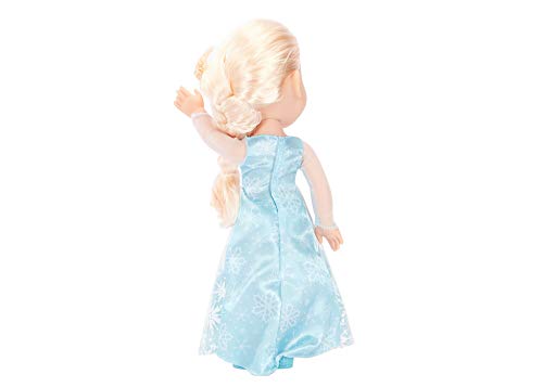 Jakks Pacific Elsa Princesa Disney Anna, Frozen Muñeca Toddler, Multicolor, 35 cm (98943-EU-2)