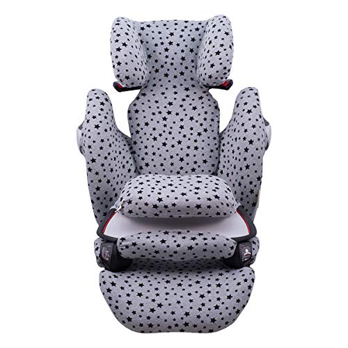 JANABEBE Funda para Cybex Pallas M y Pallas Fix (Black Star, Pallas M)