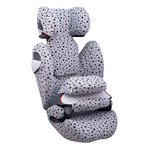 JANABEBE Funda para Cybex Pallas M y Pallas Fix (Black Star, Pallas M)
