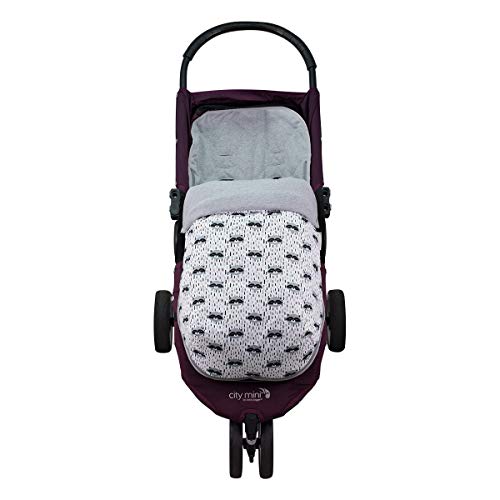 JANABEBE Saco para Baby Jogger City Mini Joolz RACCOON, ALGODÓN