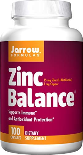Jarrow Formulas Zinc Balance - 100 Caps 100 unidades 35 g