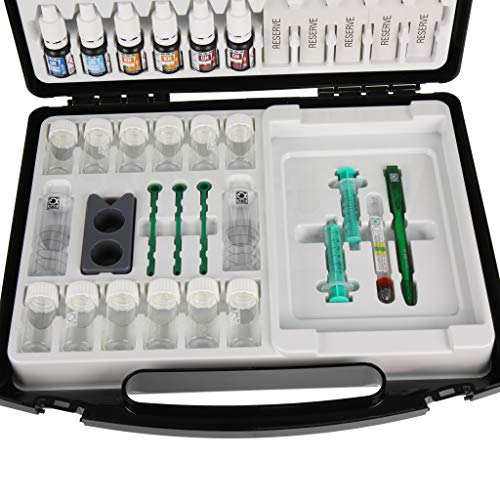 JBL Maletín de Prueba de Agua, 14 Pruebas y Accesorios, para acuarios de Agua Dulce y Agua del Grifo, ProAquaTest Lab