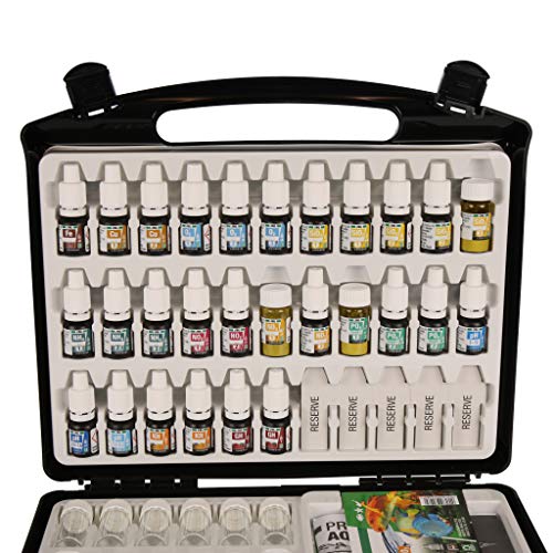 JBL Maletín de Prueba de Agua, 14 Pruebas y Accesorios, para acuarios de Agua Dulce y Agua del Grifo, ProAquaTest Lab