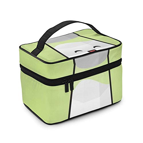 JDYU Lindo salero Bolsa de Maquillaje Bolsa de cosméticos Grande Estuche de Maquillaje Estuche Organizador Neceser de Viaje para Mujeres