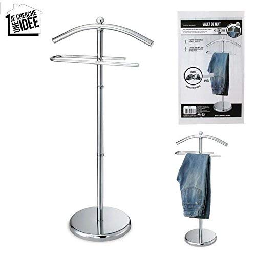 JE CHERCHE UNE IDEE CMRG5807 GALÁN DE Noche 43x28 H.109 CM, Plata, Acero