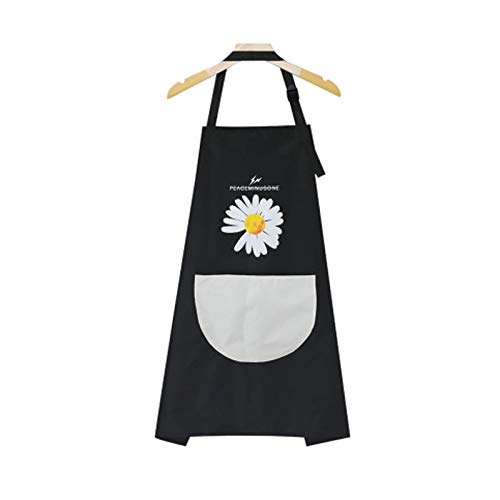 JIAAN Delantal,1 piezasDelantal Cocina,Delantal Camarero,Delantal Impermeable,Mano Borrable Impermeable A Prueba de Aceite Hornear Ropa de Cocina Delantal de Cocina Adulto Mujer Hombre Chef Delantal