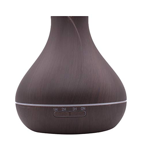 JiaMeng Humidificador Humidificador Aromaterapia, Aire 400 ml de Aceite Esencial Difusor Aroma Lámpara eléctrica - JMJS007
