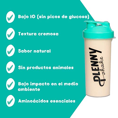 Jimmy Joy Vainilla Plenny Shake, 5 Bolsas x 4.000 kcal, Sustituto de Comida, Nutrición Completa 26 Vitaminas y Minerales, 20gr Proteína, Vegano, Sin Lactosa, Sin OGM