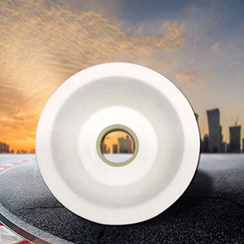 JIN GUI Rueda de Copa Acampanada de 6 Pulgadas Hecha de corindón Blanco, Fuerte Estabilidad, Herramienta de molienda Ideal, Adecuada para rectificado/Afilado/Pulido de rieles