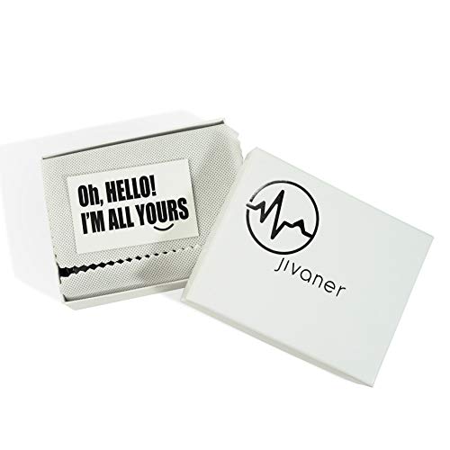 JIVANER Cartera Monedero Mujer pequeña de Piel con Bloqueo RFID - Billetera, Tarjetero y Cremallera para Monedas - De Cuero auténtico Suave y diseño Elegante