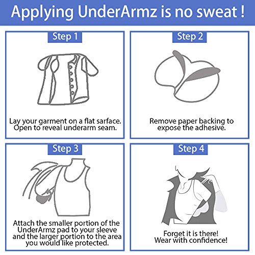 JJIIEE Almohadillas portátiles para el Sudor de Las Axilas, Desodorante en Hojas Desechables, Ultrafino, Invisible, Combate la hiperhidrosis, Cómodo, Protección de Las Axilas (60 Piezas)