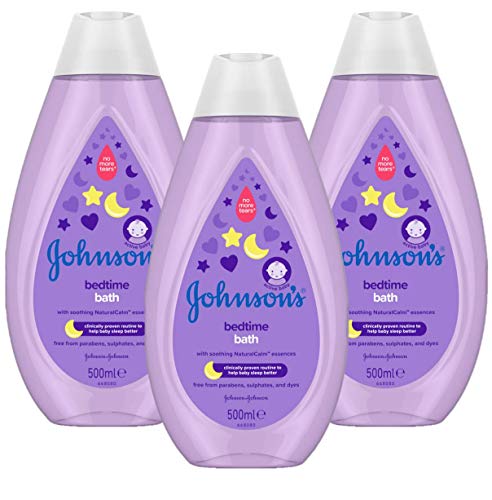 Johnson's Baby - Baño para dormir (500 ml, 3 unidades)