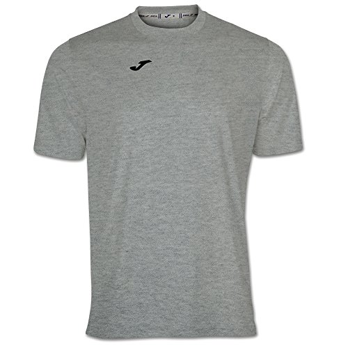 Joma Combi Camiseta Manga Corta, Hombre, Gris (Melange Claro), S