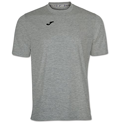 Joma Combi Camiseta Manga Corta, Hombre, Gris (Melange Claro), S