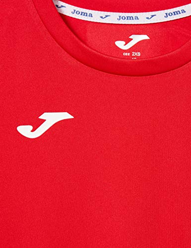 Joma Combi Camiseta Manga Corta, Hombre, Rojo, L