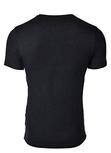 Joop! Paquete de 2 Camisetas de Hombre Camiseta, Cuello Redondo, Media Manga, Modal Cotton Stretch (Negro, M (Medium))