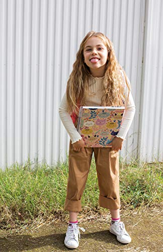 Jordi labanda cuaderno A4 cuadrícula 120 hojas Meow