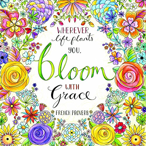 Joyous Blooms to Color: Coloring Book for Adults and Kids to Share