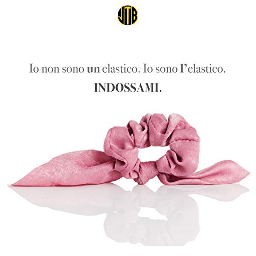 JTB - 10 gomas elásticas para el pelo, de terciopelo y gasa, 3 formas diferentes, con alta elasticidad, para mujer y niña, adecuadas para el uso prolongado diario con diferentes atuendos
