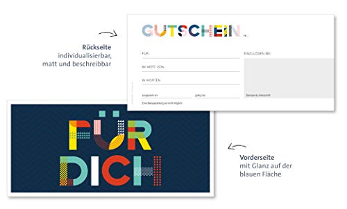 Juego de 25 bonos de regalo para clientes, aptos para empresas de todos los sectores, incluye fundas de tarjetas de alta calidad