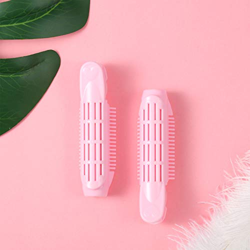 Juego de Pinzas de Volumen de Raíz de Pelo y Rulos de Pelo de 14 Piezas, Abrazaderas Clips de Pelo Esponjoso Natural Rulos de Pelo de Volumen con Auto Agarre Herramienta de Peinado de Peluquería