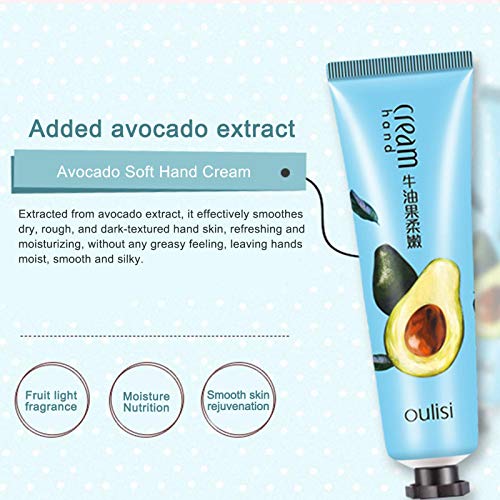 Juego de Regalo de Crema de Manos 5 Piezas, nutre e hidrata profundamente Las Manos ásperas, Aloe Natural, Vitamina E, lápiz Labial reparador y Anti-puntuación, Hombres y Mujeres.