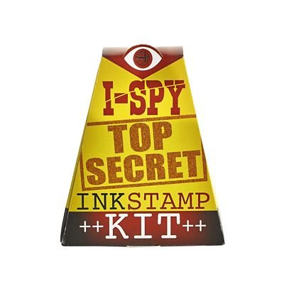 Juego de sellos y almohadillas de tinta Top Secret