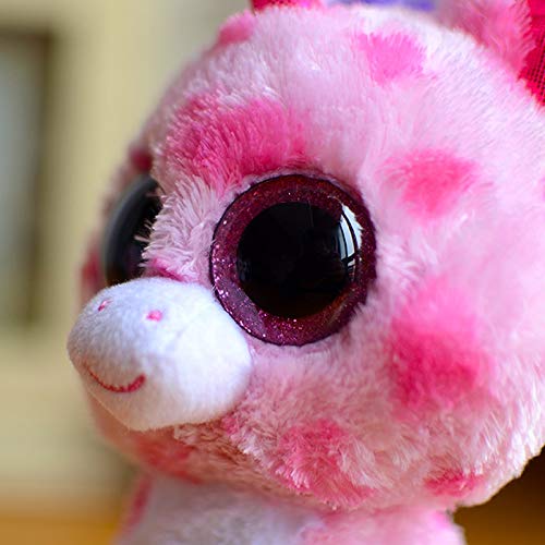 Juguete de Peluche Niños Juguetes de Felpa Grandes Ojos Ty Azúcar Pie Rosa Unicornio encantadores niños Regalos Kawaii Relleno Animales muñecas Lindo Presente