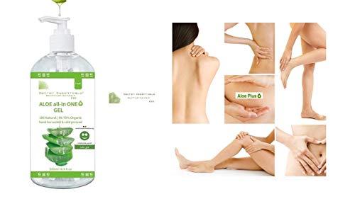 Juice Plus Aloe Vera Hydrator, el 99% Fresh Organic Aloe for Dry, sunburned, and irritated Skin and Hair – De Premium Quality – -by Secret Essentials