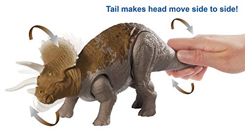 Jurassic World Dinosonidos Control Total Dinosaurio Triceratops ( Mattel Gjn65)