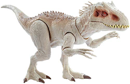 Jurassic World Toys Dino Rivals Indominus Rex, dinosaurio de juguete para niños mayores de 4 años (Mattel GCT95)