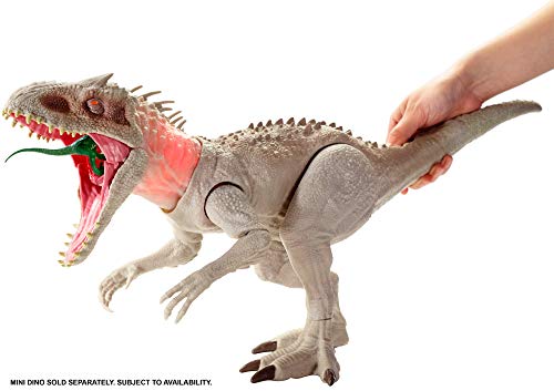 Jurassic World Toys Dino Rivals Indominus Rex, dinosaurio de juguete para niños mayores de 4 años (Mattel GCT95)