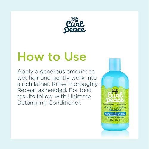 Just For Me Curl Peace Ultimate Champú Desenredante 12 fl.oz