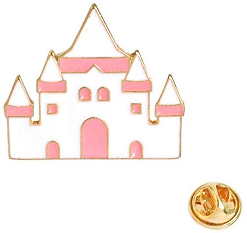 JXtong2 Broche Little Girl Gift Pin Broche Insignias de botón Cute Tea Party Queen of Heart Cupcake Accesorios Coloridos