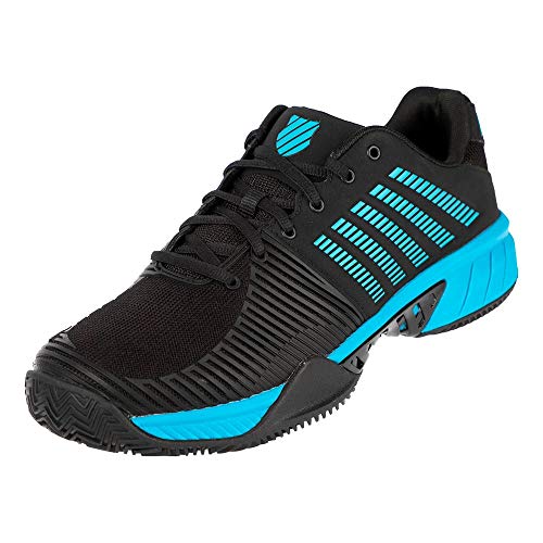 K-Swiss Performance Express Light 2 HB, Zapatillas de Tenis para Hombre, Negro (Black/Algiers Blue 010), 42 EU