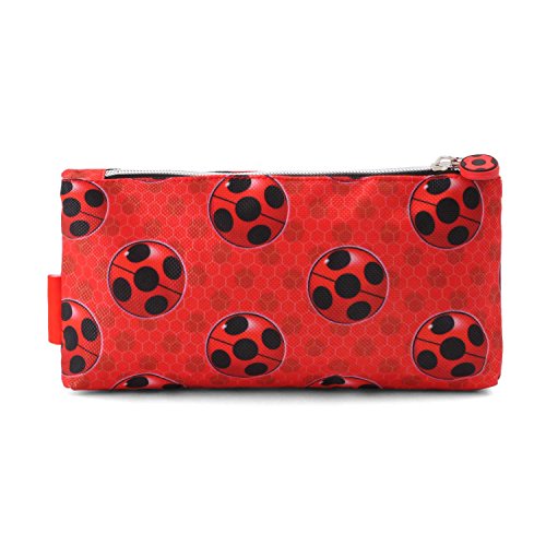 Karactermania 35510 Ladybug Defenders Estuches, 22 cm, Rojo