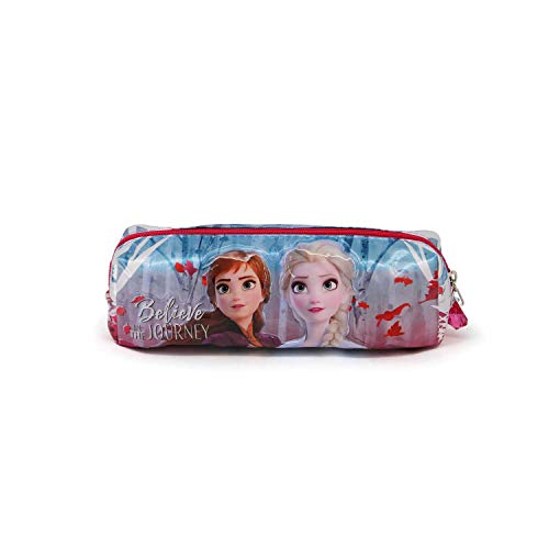 Karactermania Frozen Believe - Estuche Portatodo Cuadrado, Multicolor