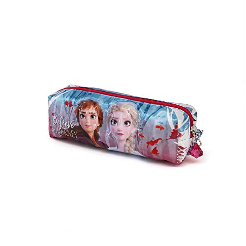 Karactermania Frozen Believe - Estuche Portatodo Cuadrado, Multicolor