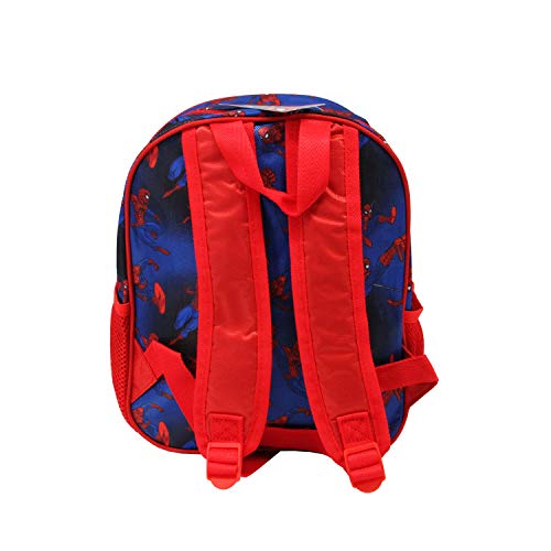 Karactermania Spiderman Crawler - Mochila 3D Pequeña, Multicolor
