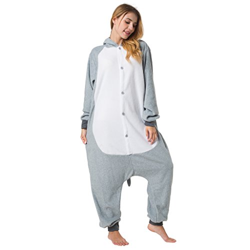Katara-(10+ Modelos Disfraz Animal Pijama Una Pieza Adulto Color Ratón Talla 165-175cm(L) (1744)
