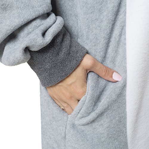 Katara-(10+ Modelos Disfraz Animal Pijama Una Pieza Adulto Color Ratón Talla 165-175cm(L) (1744)